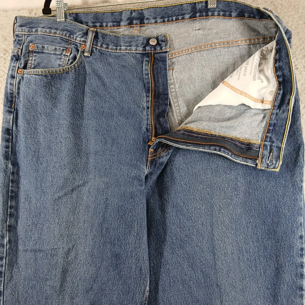 Levi's‎ 560 Jeans Men W46 L30 Blue Medium Wash Relaxed Tapered